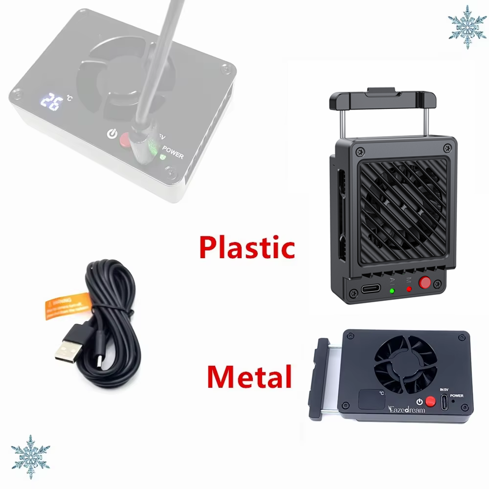 Canon Camera Eos R8 - Ventilador de refrigeración, radiador de cámara