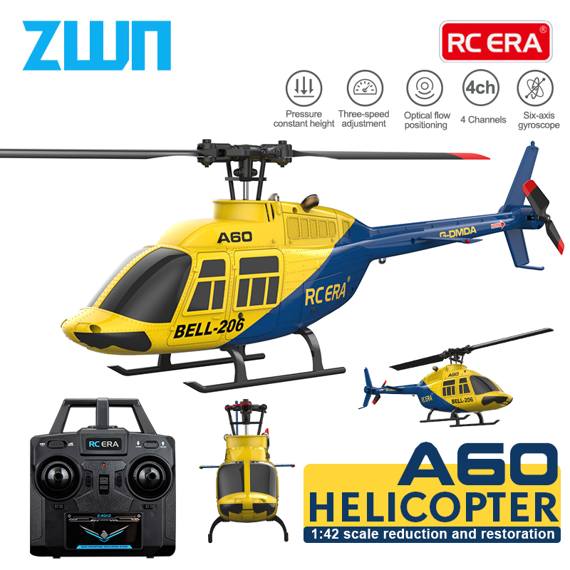 Helicóptero A60 RC 2,4G girosc - Rc Helicopter Nitro reseña y precio