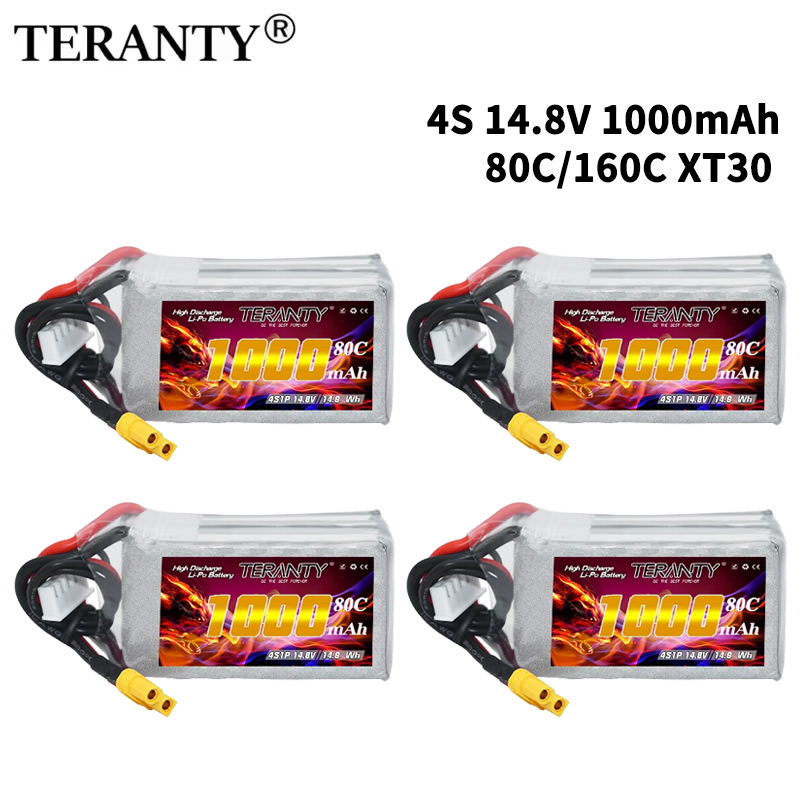 Batería Lipo TERANTY 4S 1000mA - Rc Helicopter Parts reseña y precio