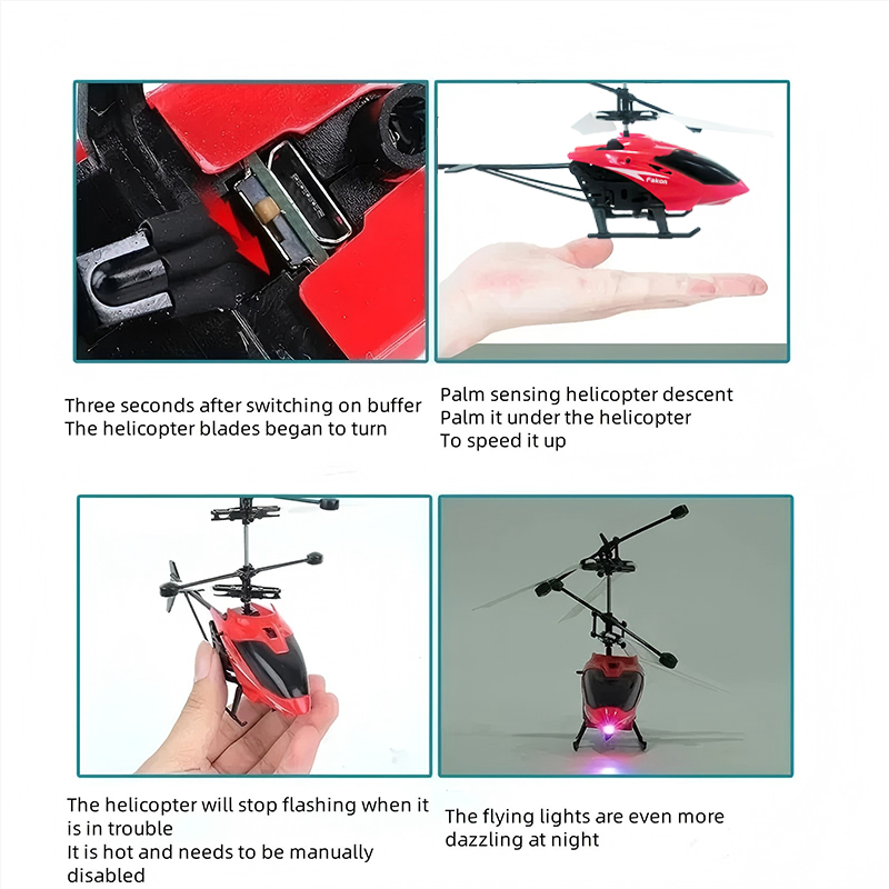 Mini Drone recargable Mini RC  - Rc Helicopter Large reseña y precio