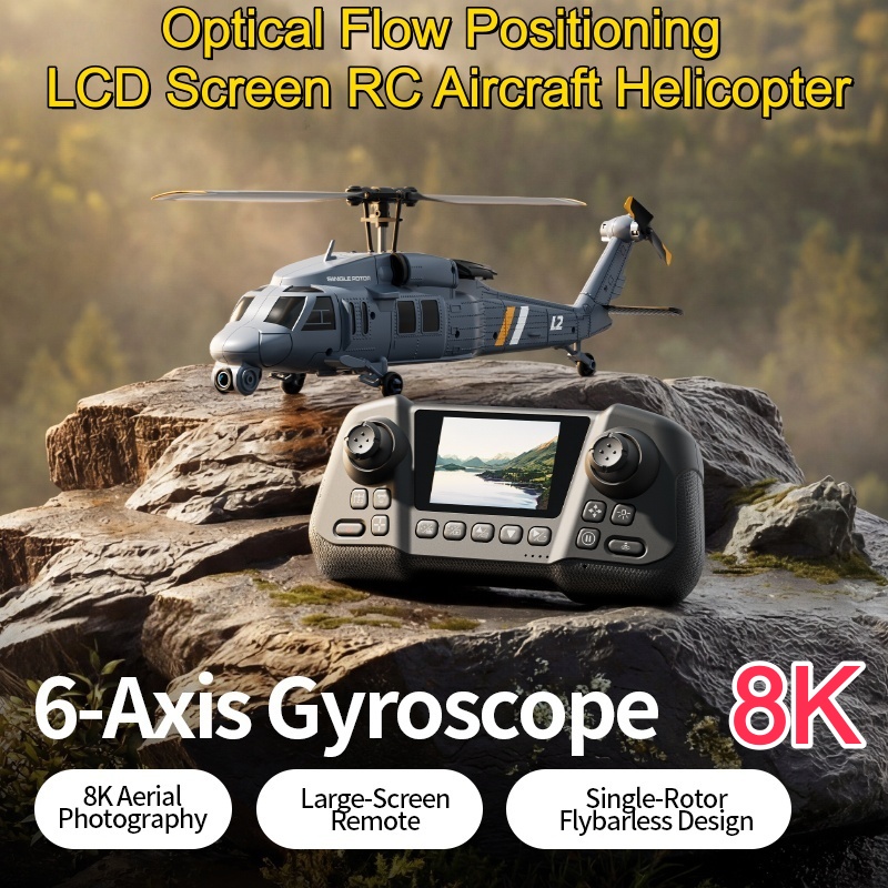 Helicóptero RC 8K Flybarless c - Rc Helicopter Nitro reseña y precio