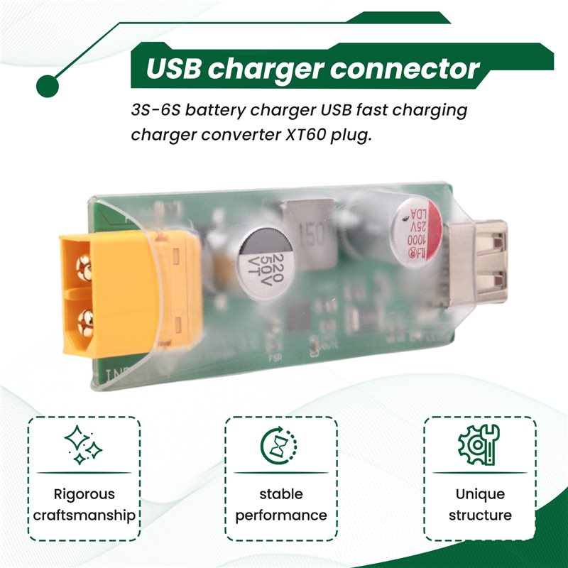 Convertidor de Batería 3S-6S c - Rc Helicopter Charger reseña y precio